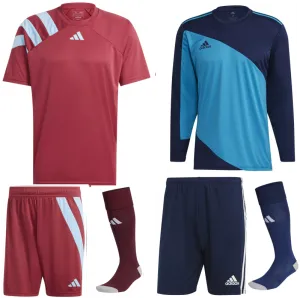 ADIDAS FORTORE 23 PREMIUM KIT BUNDLE MAROON SKY