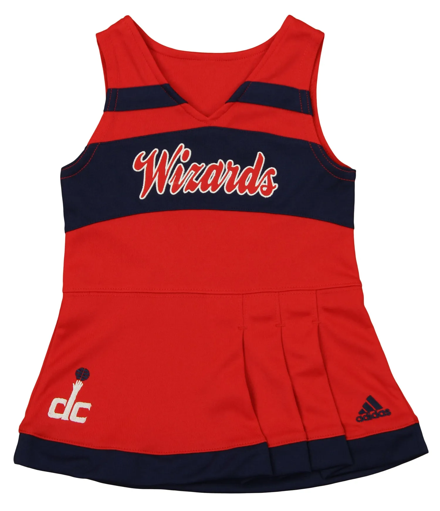 Adidas NBA Infants Washington Wizards Cheer Jumper Long Sleeve Turtleneck Dress