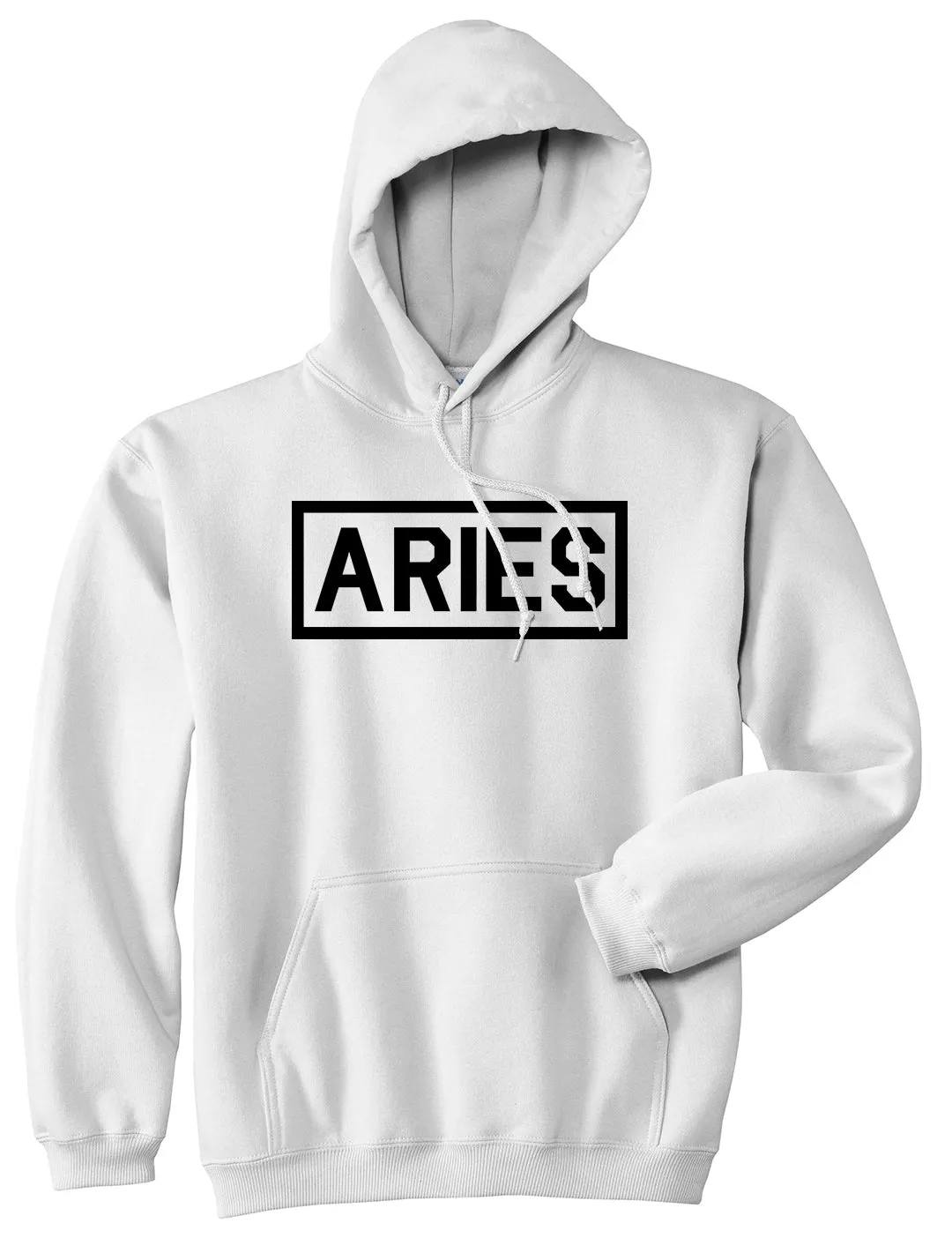 Aries Horoscope Sign Mens Pullover Hoodie