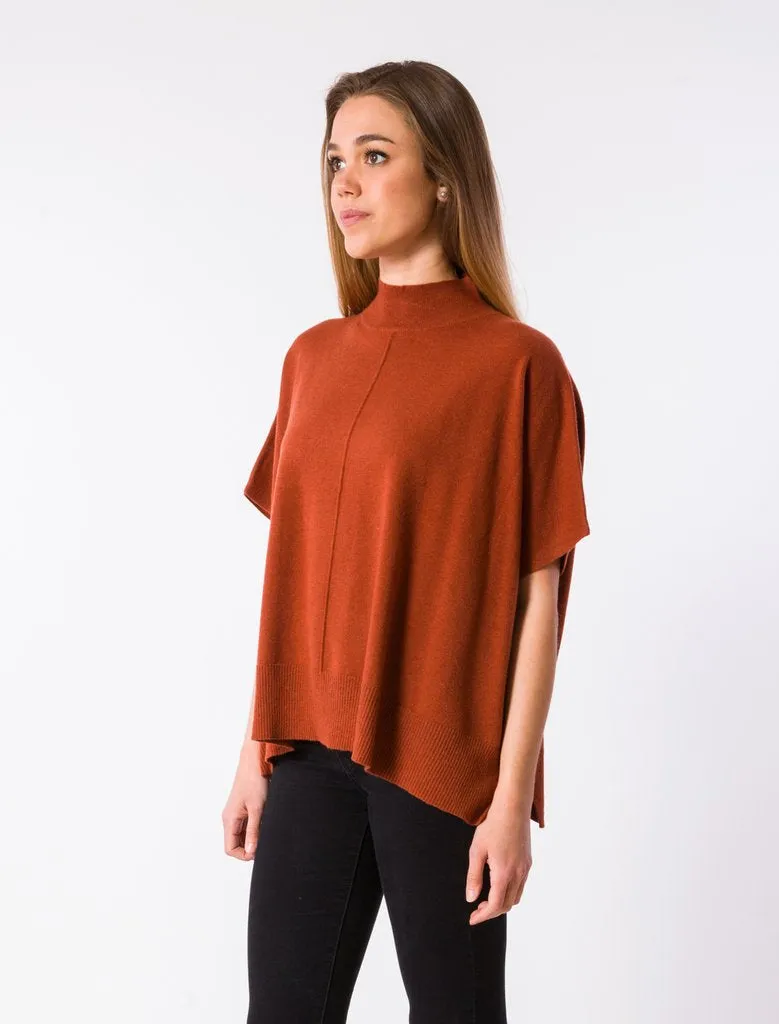 Auburn Turtleneck Caroline Top