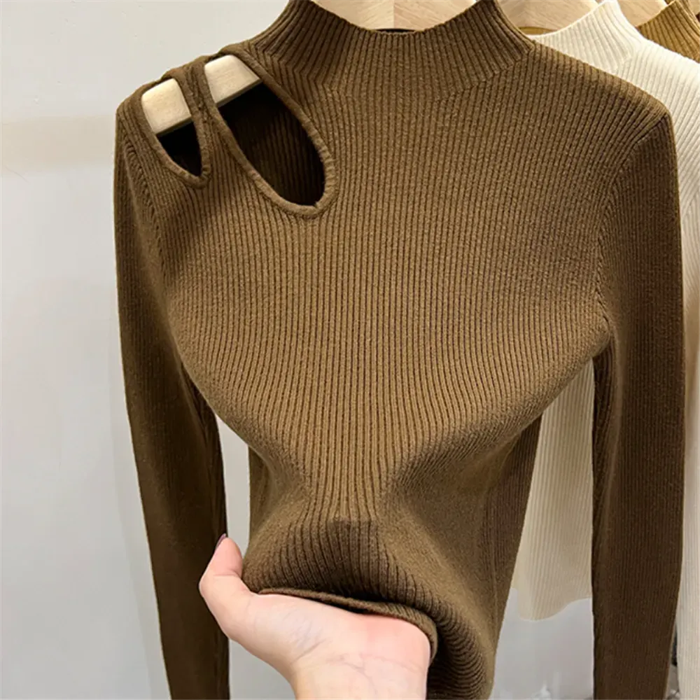 Autumn Winter Women Soft Female Casual Knitted Sweater*