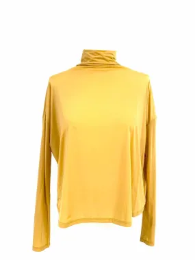 Babaton Women's Mustard Turtleneck Size XXS Long Sleeve