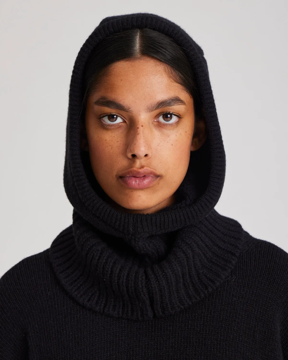 Balaclava Lambswool - Black