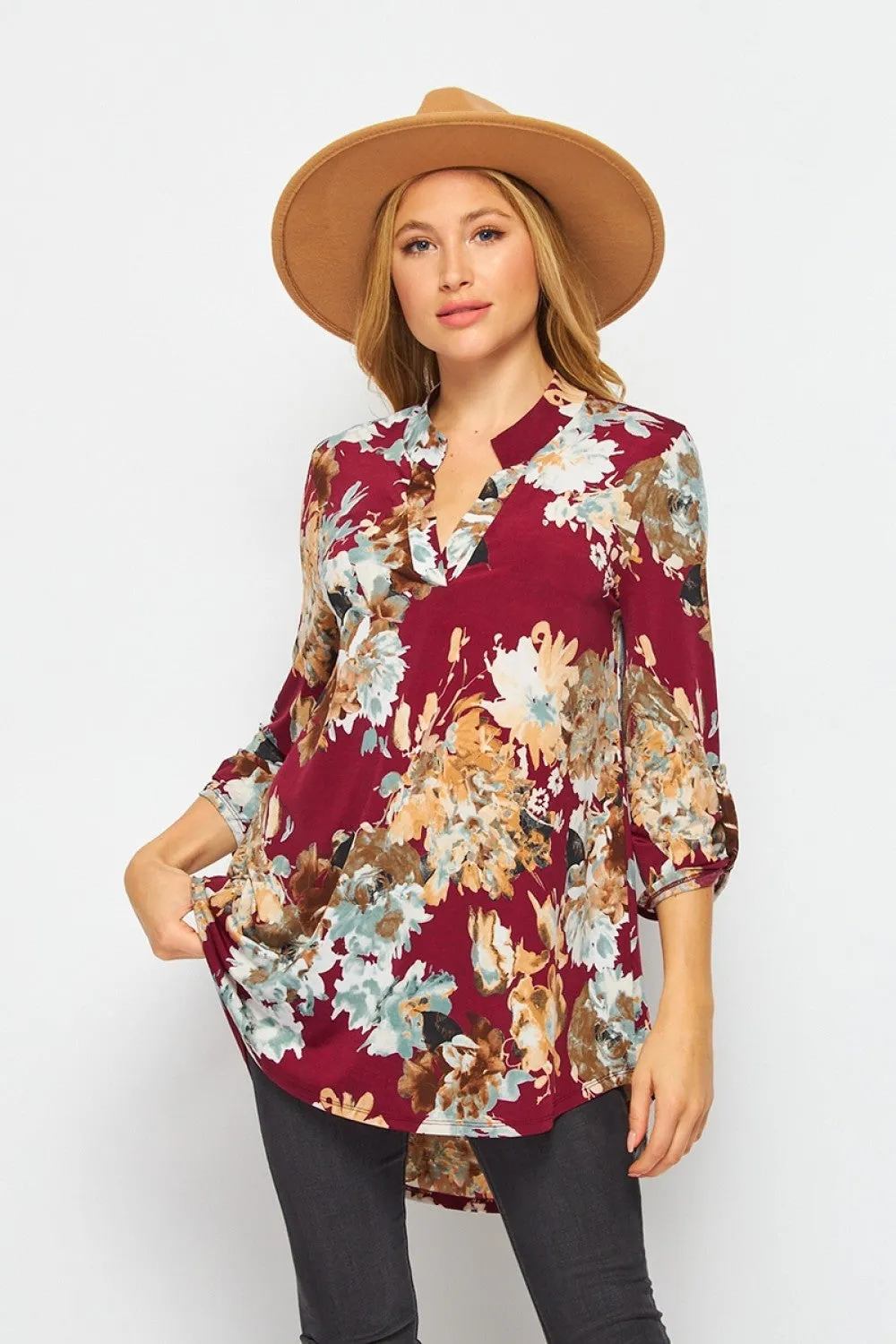 BEAUTIFUL BLOSSOM GABBY TOP