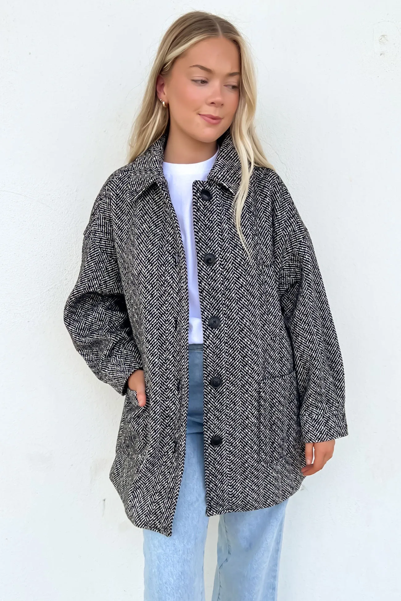 Beegy Coat Heather Grey