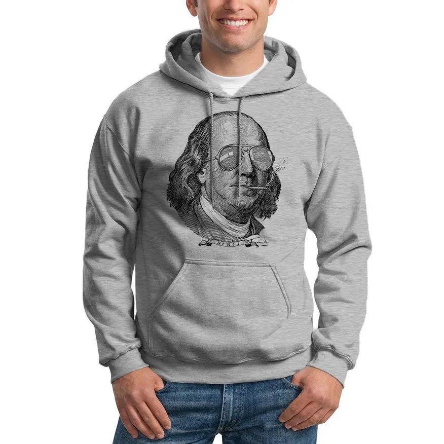 Ben Franklin Political Party Pullover Hooded Sweatshirt