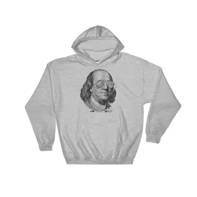 Ben Franklin Political Party Pullover Hooded Sweatshirt