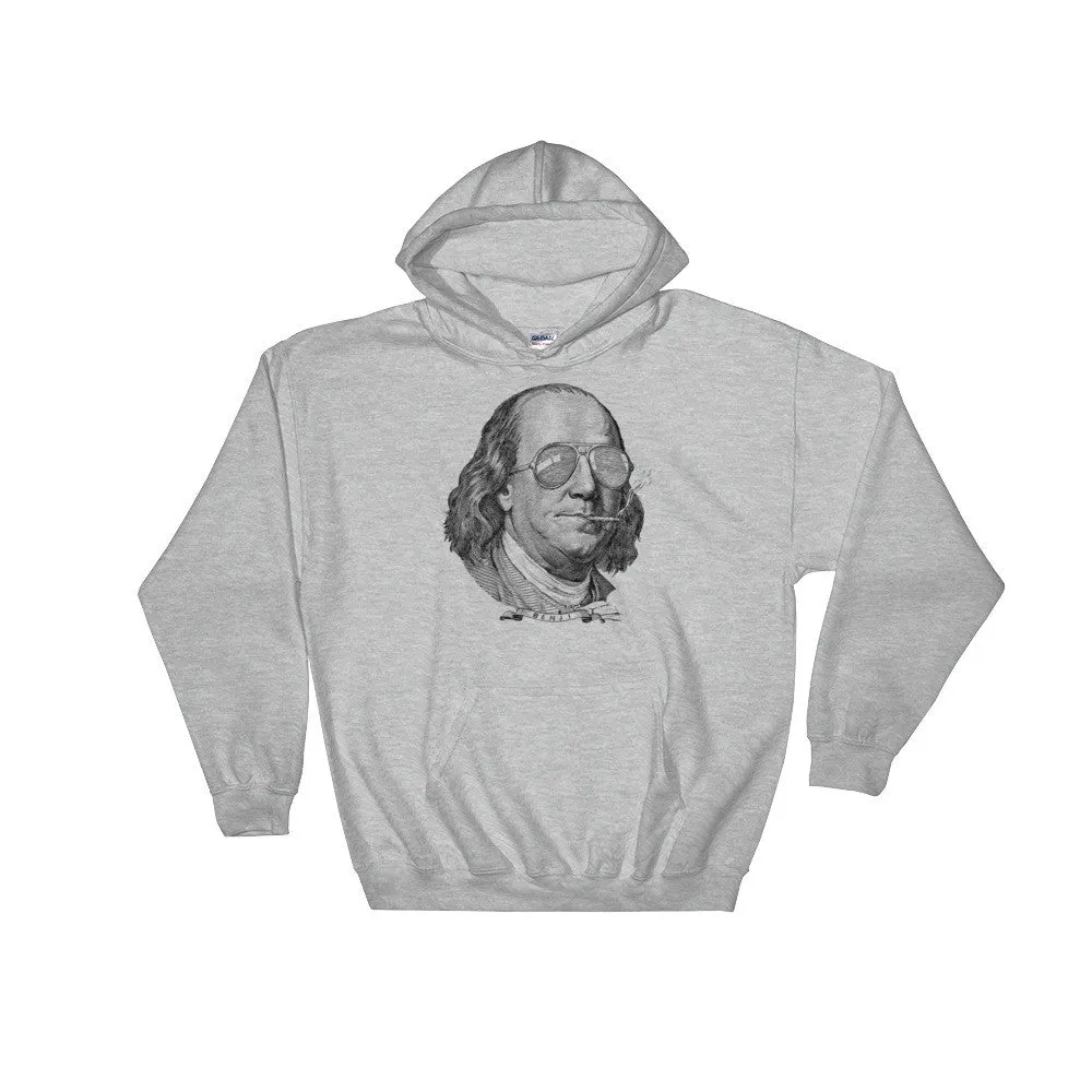 Ben Franklin Political Party Pullover Hooded Sweatshirt