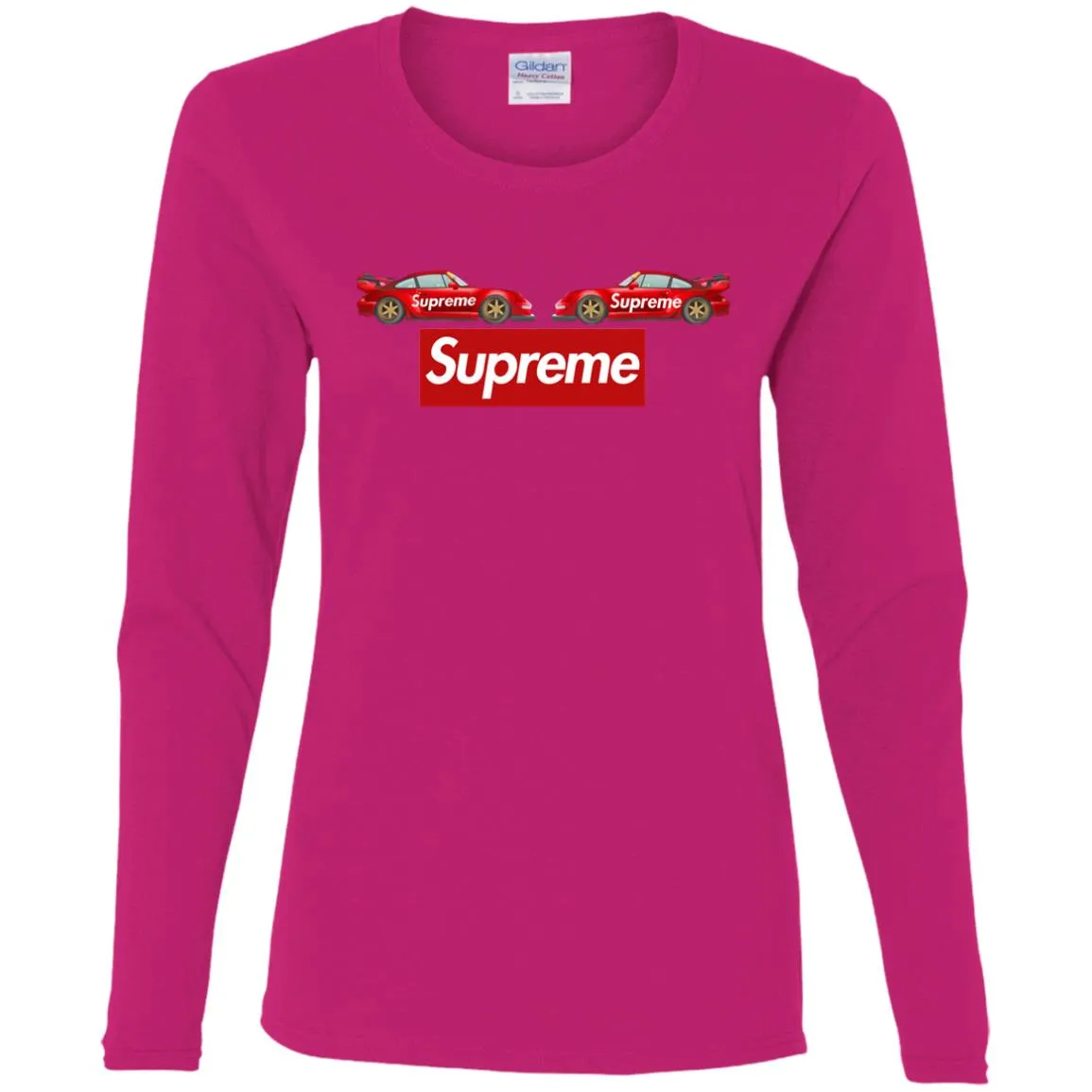 Best Supreme Car T-shirt Women Long Sleeve Shirt