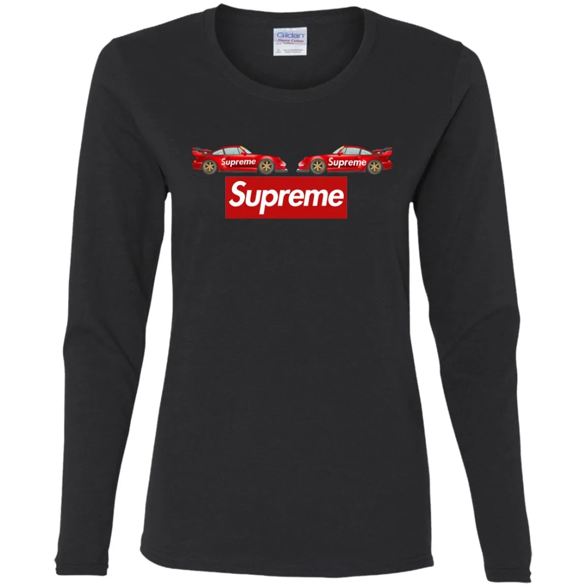 Best Supreme Car T-shirt Women Long Sleeve Shirt