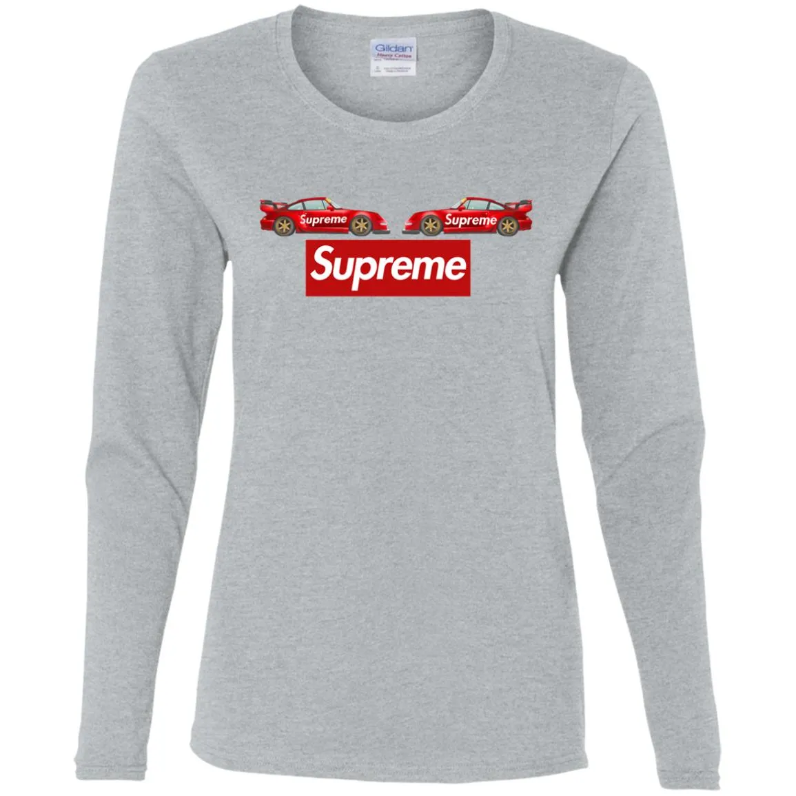 Best Supreme Car T-shirt Women Long Sleeve Shirt