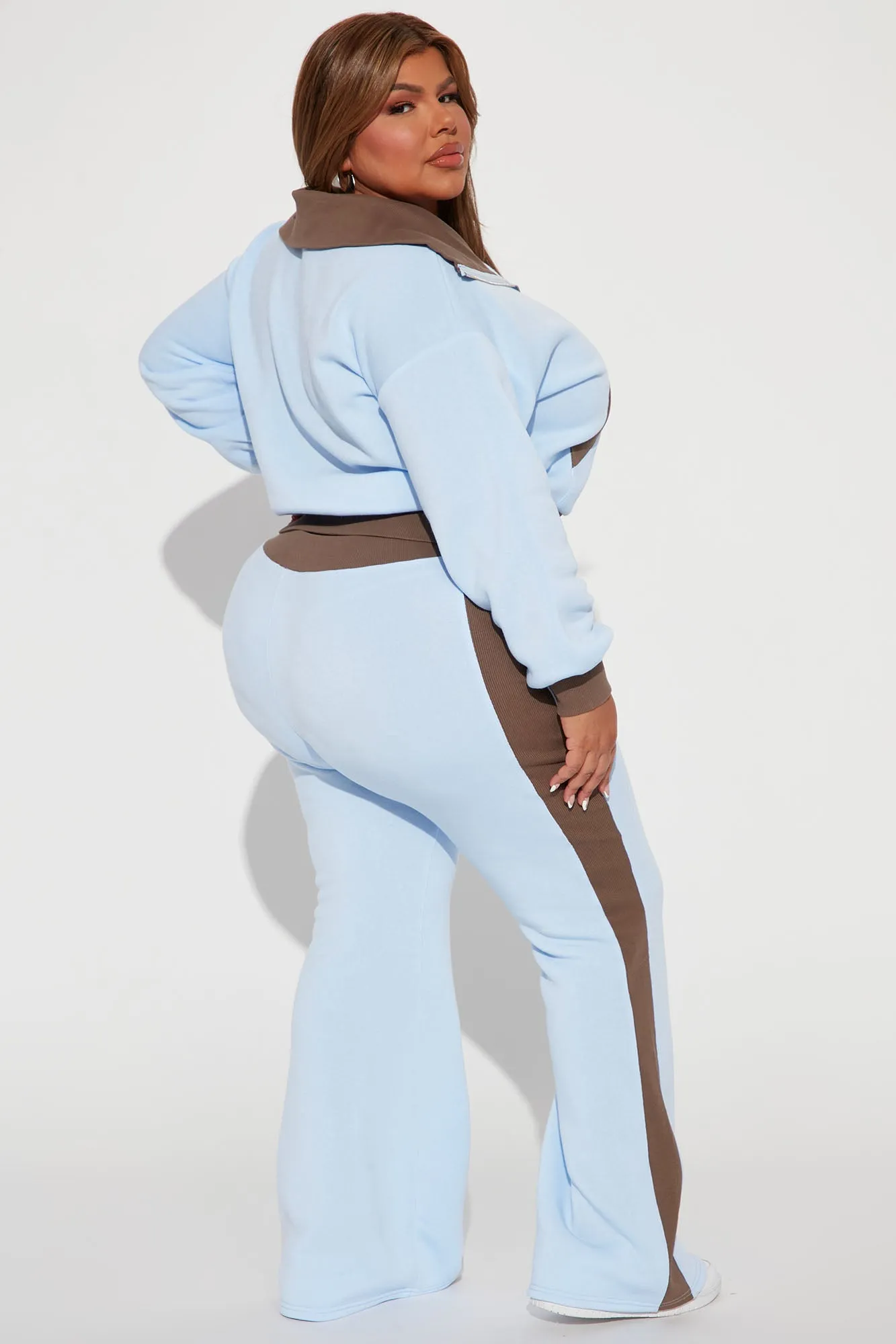 Blame It On Me Pant Set - Blue/combo