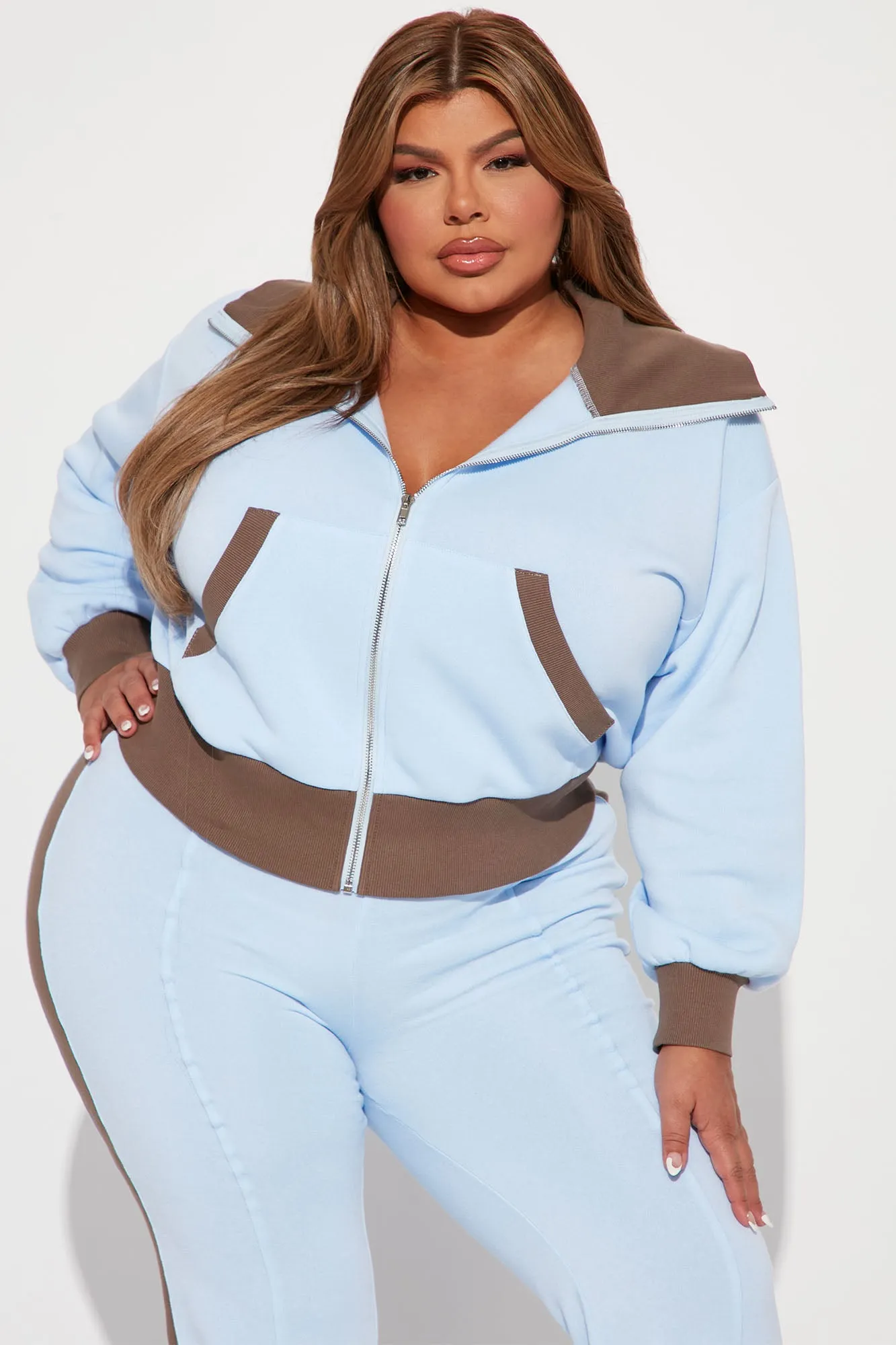 Blame It On Me Pant Set - Blue/combo