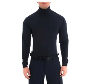 Blauer Turtleneck