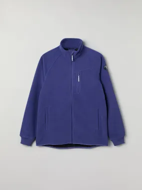 Blue Waterproof Adult Fleece Jacket