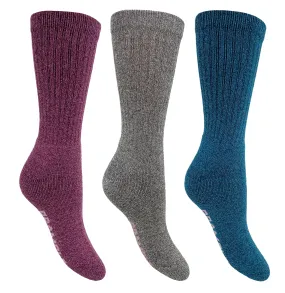 Bramble - Ladies All Terrain Socks with Biome Linseed | 3 Pairs