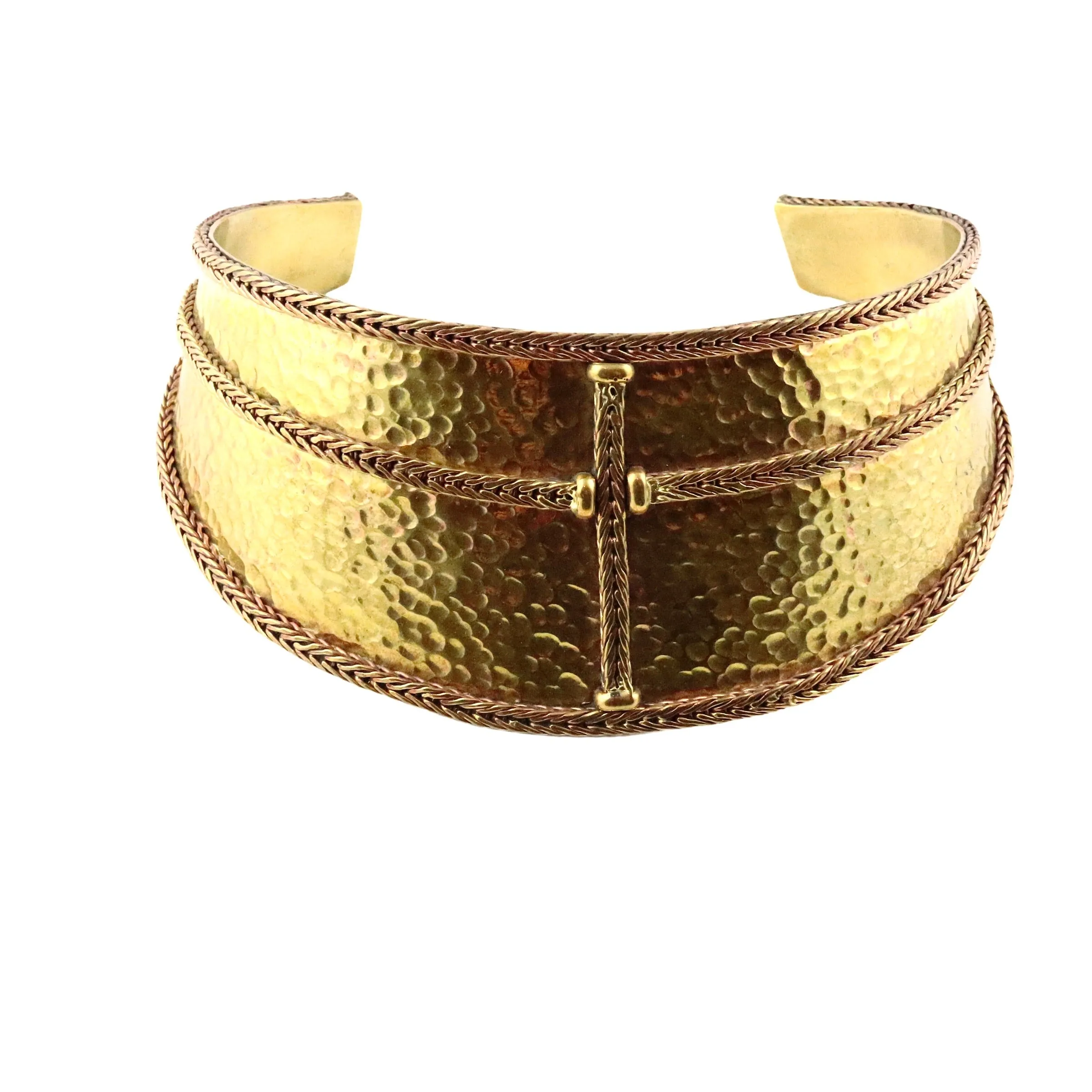 Brass Collar Necklace