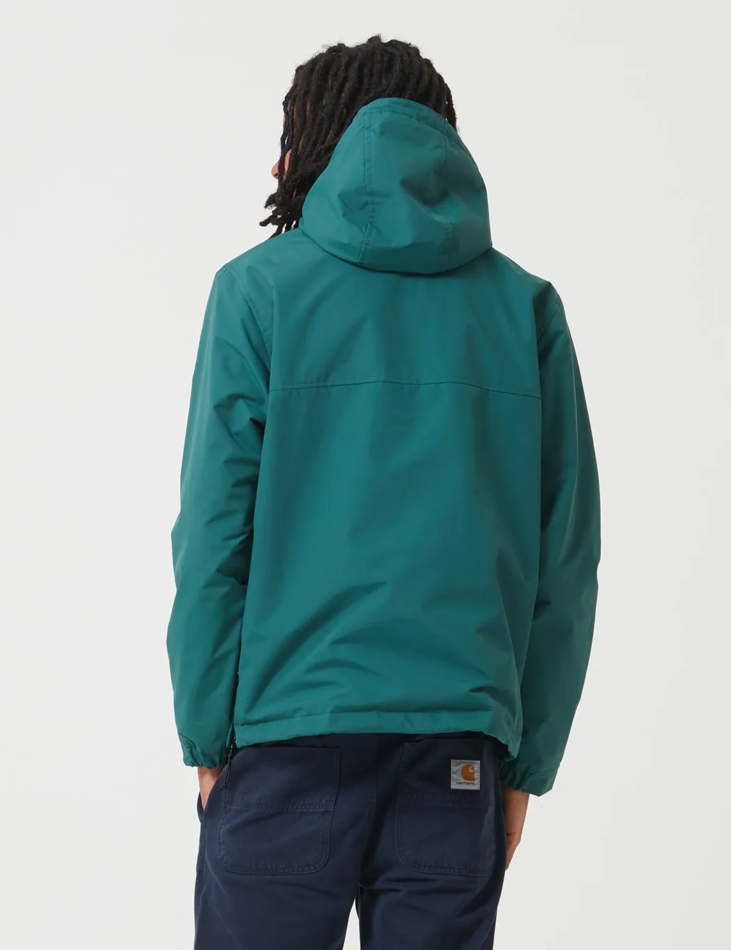 Carhartt-WIP Nimbus Half-Zip Jacket (Fleece Lined) - Dark Fir Green