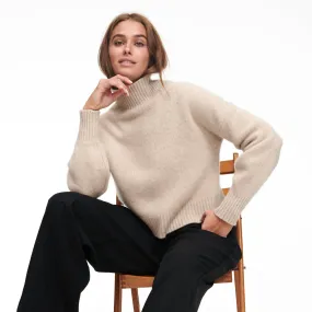 Cashmere Oversized Turtleneck