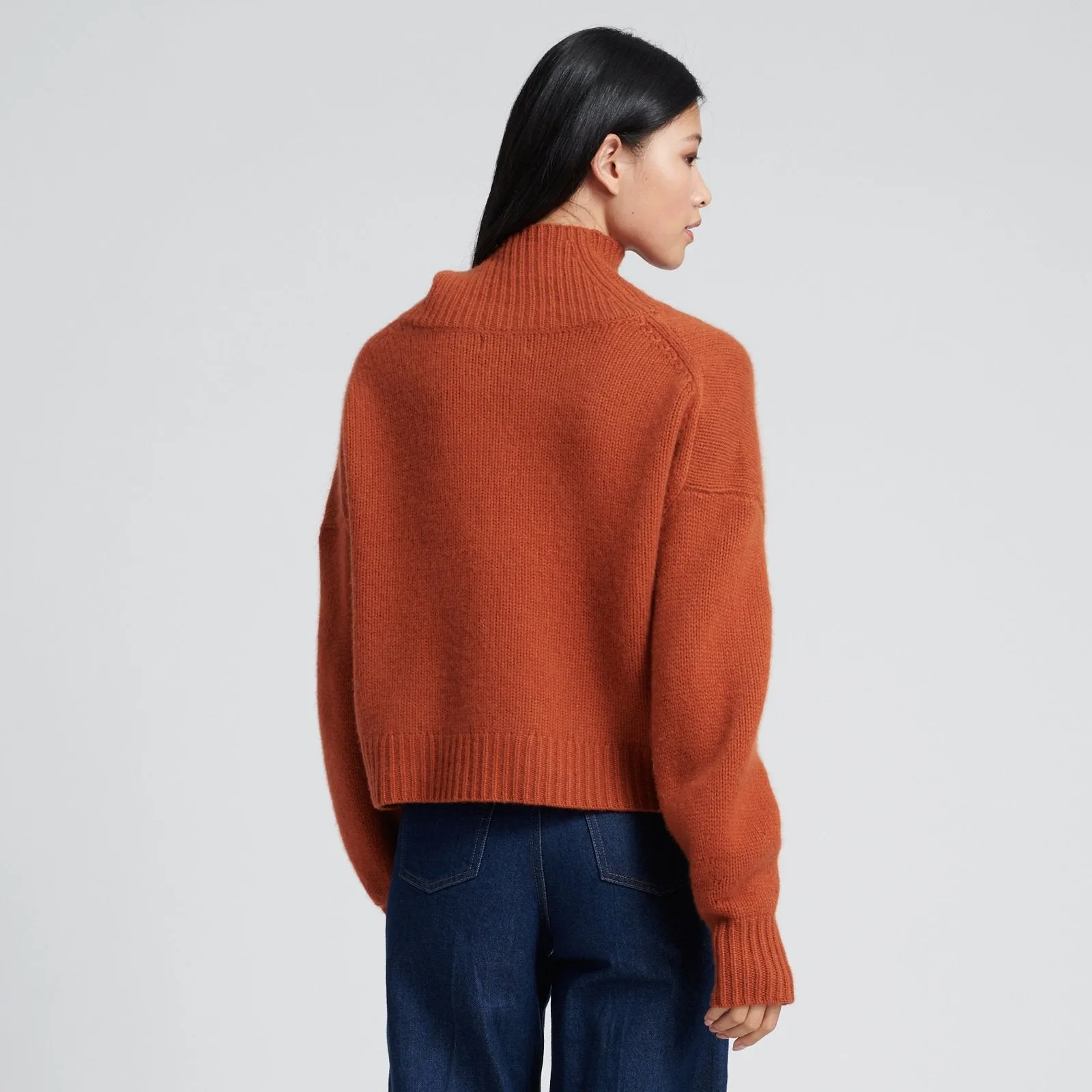 Cashmere Oversized Turtleneck