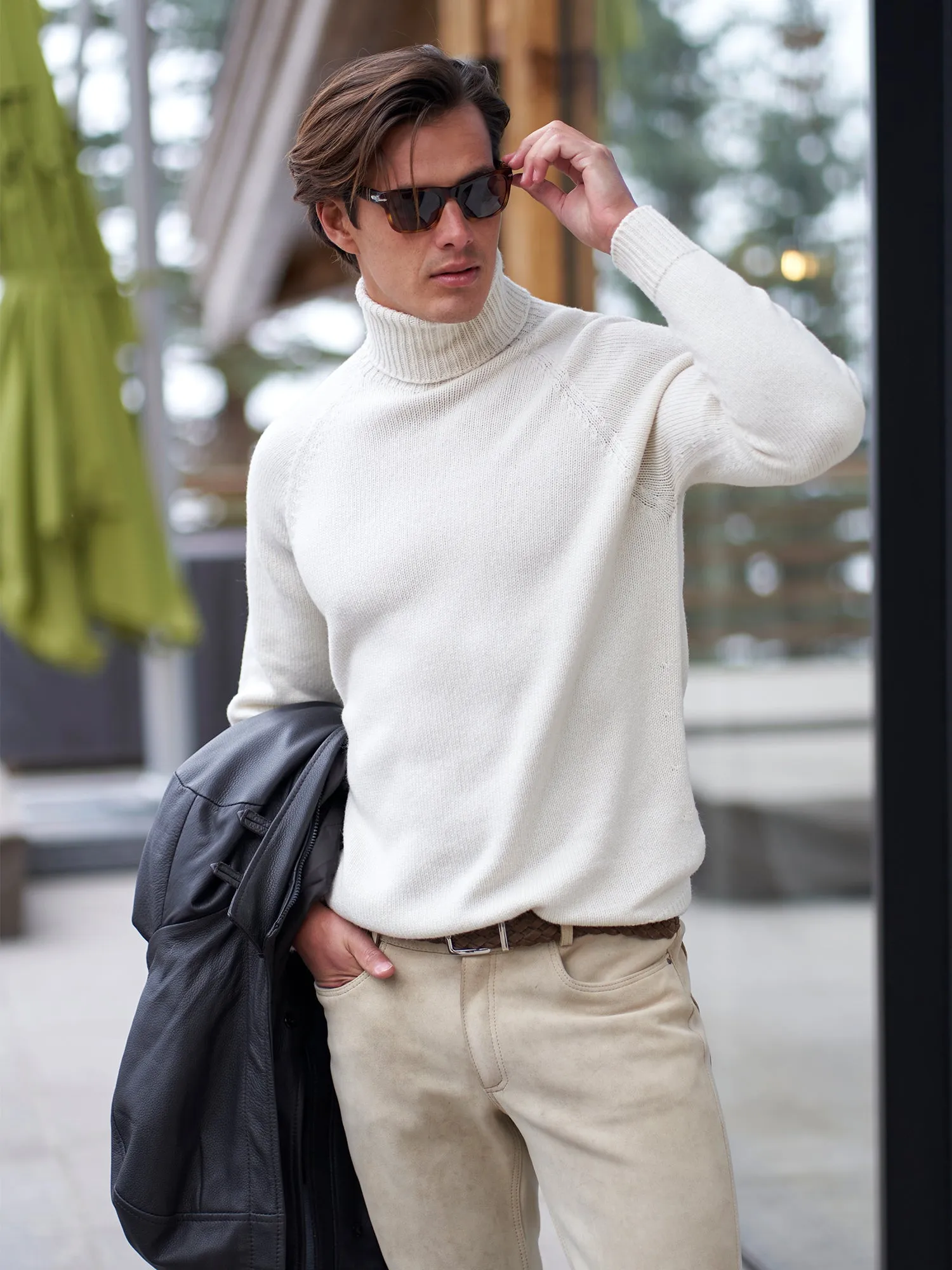 Cashmere Turtleneck Sweater