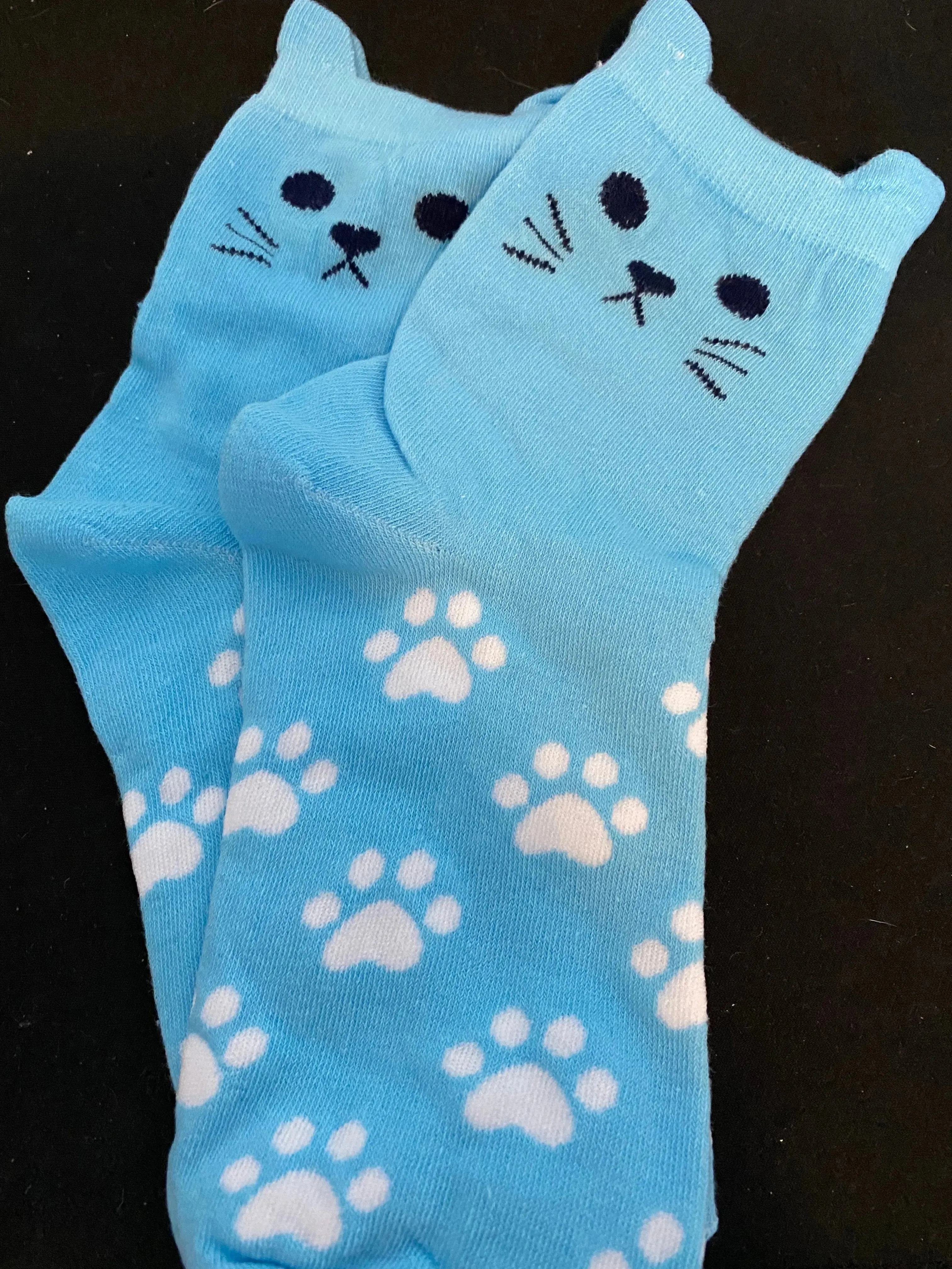 Cat Themed Socks Aus (Size 6-9) Stretch