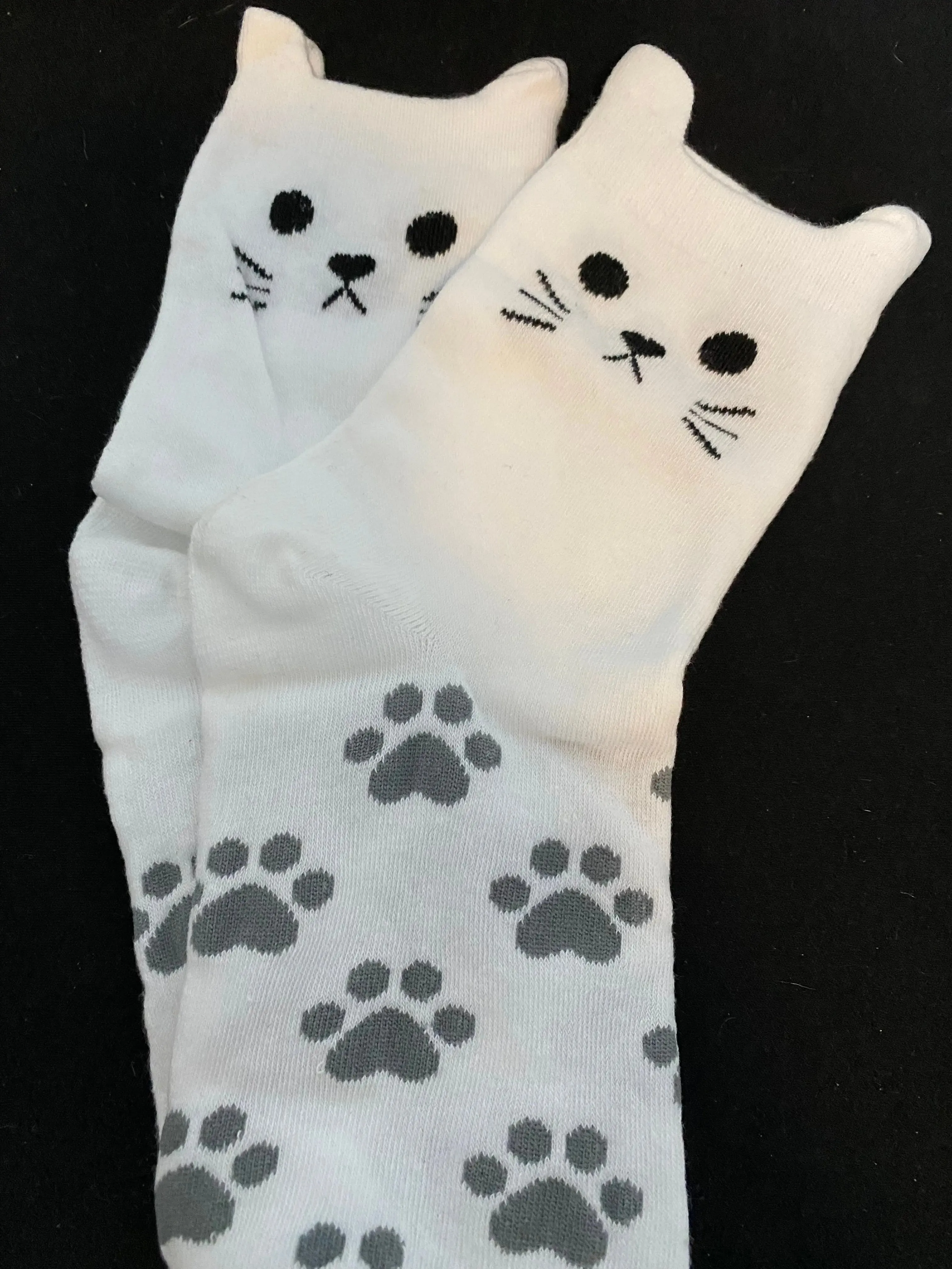 Cat Themed Socks Aus (Size 6-9) Stretch