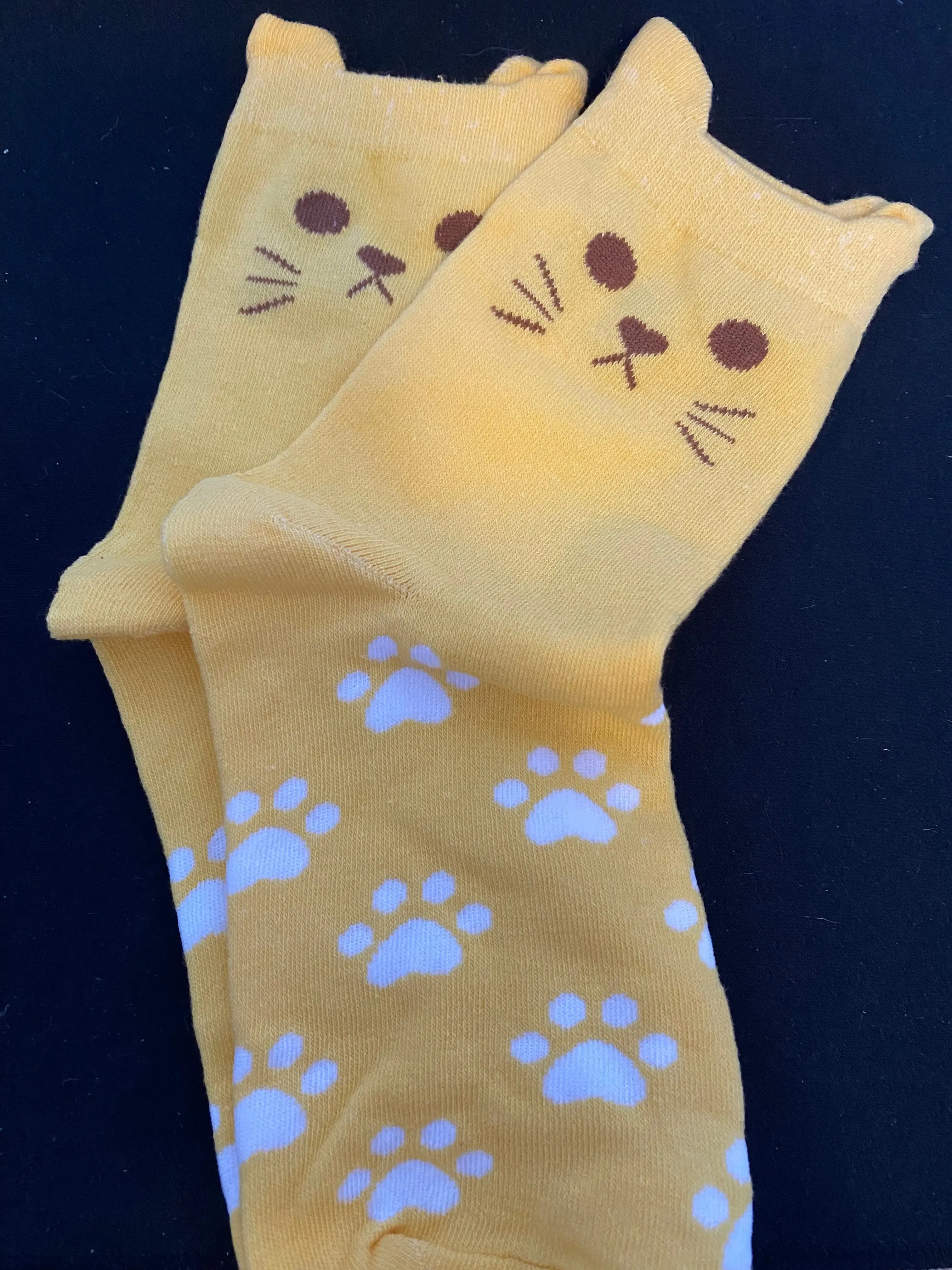 Cat Themed Socks Aus (Size 6-9) Stretch