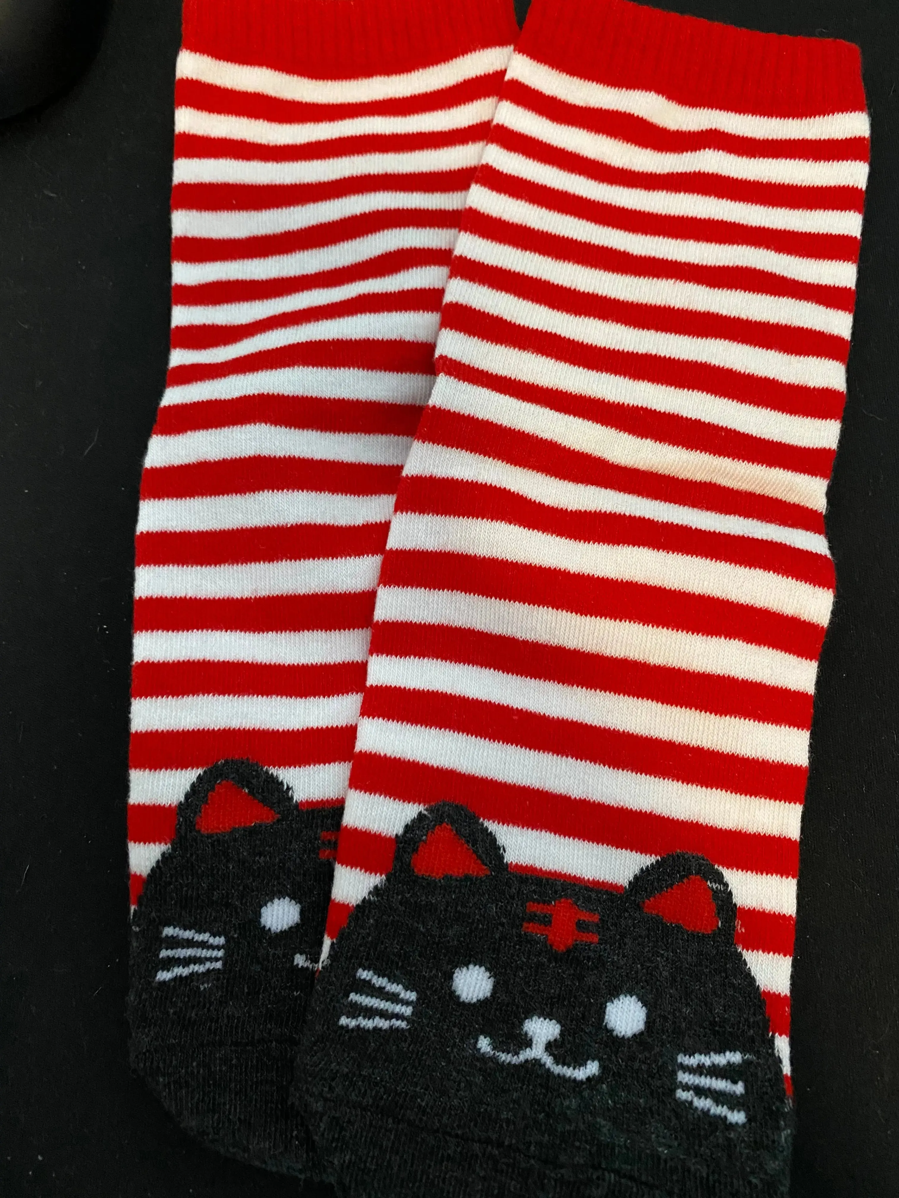 Cat Themed Socks Aus (Size 6-9) Stretch