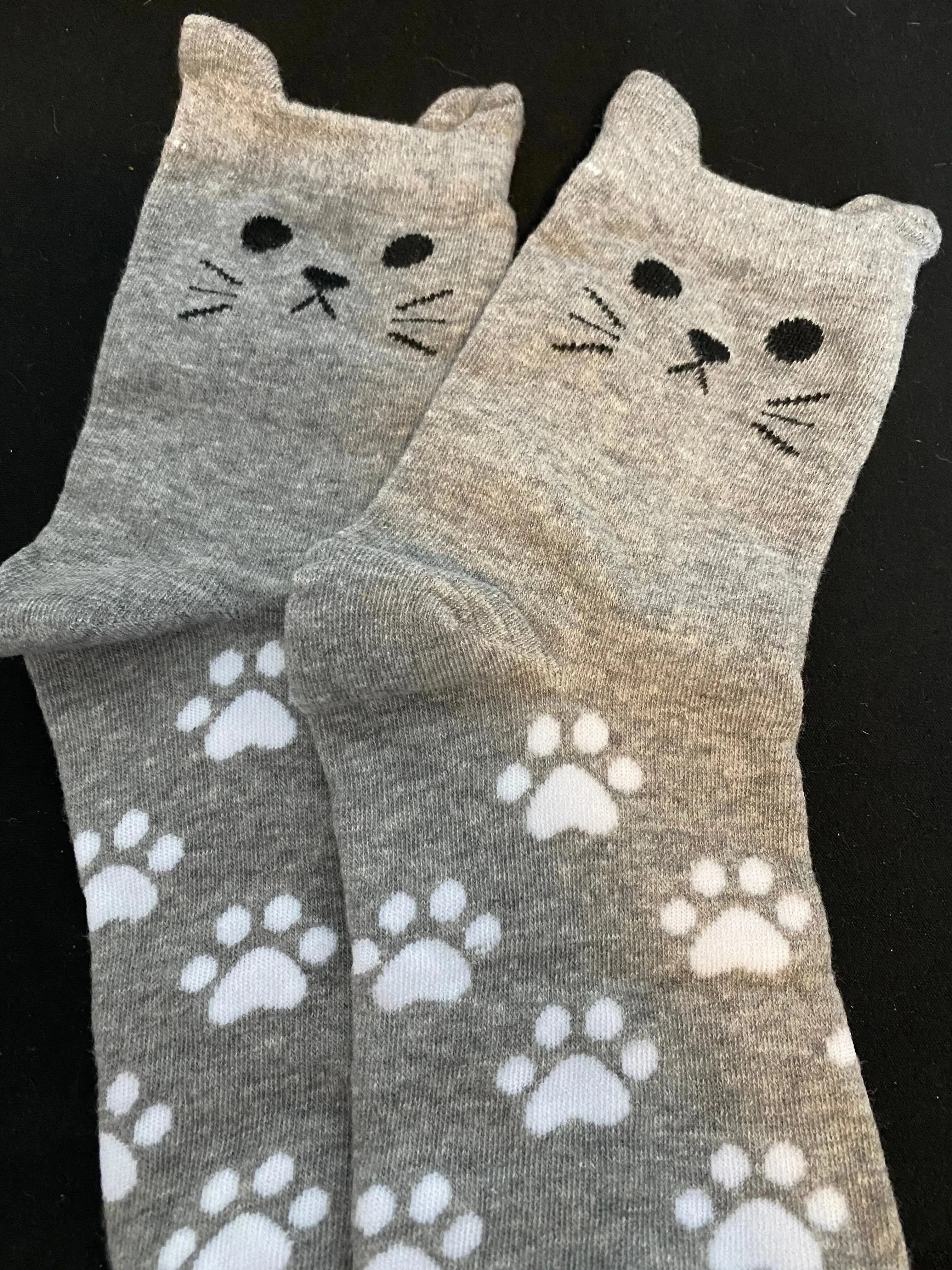 Cat Themed Socks Aus (Size 6-9) Stretch