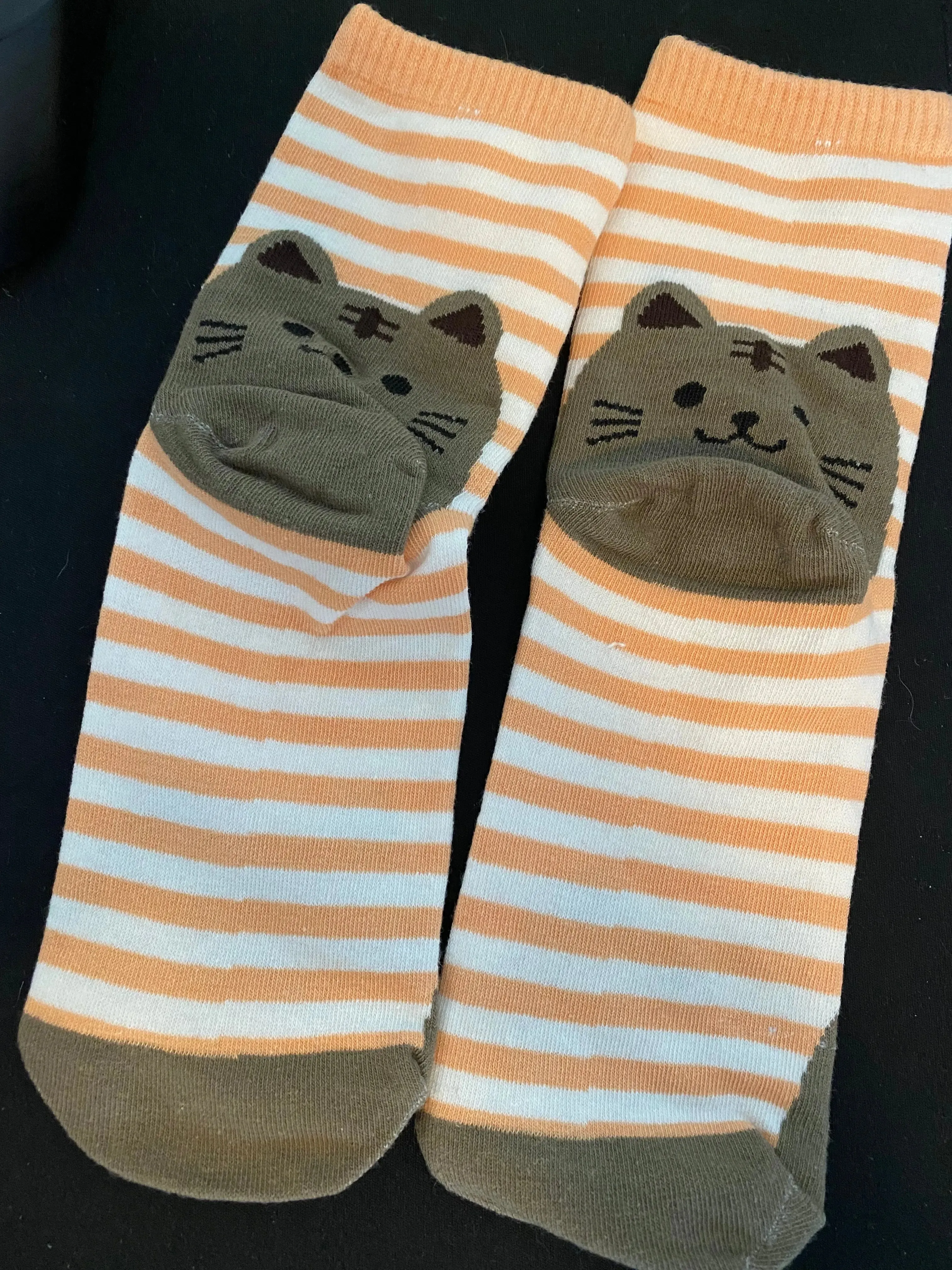 Cat Themed Socks Aus (Size 6-9) Stretch