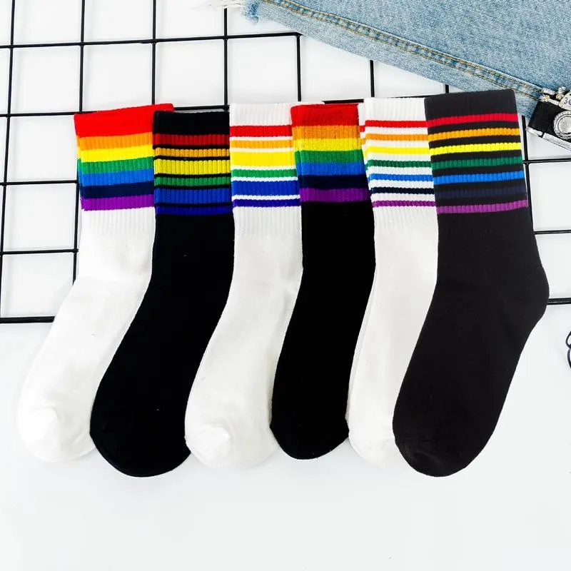 Colorful Rainbow Socks