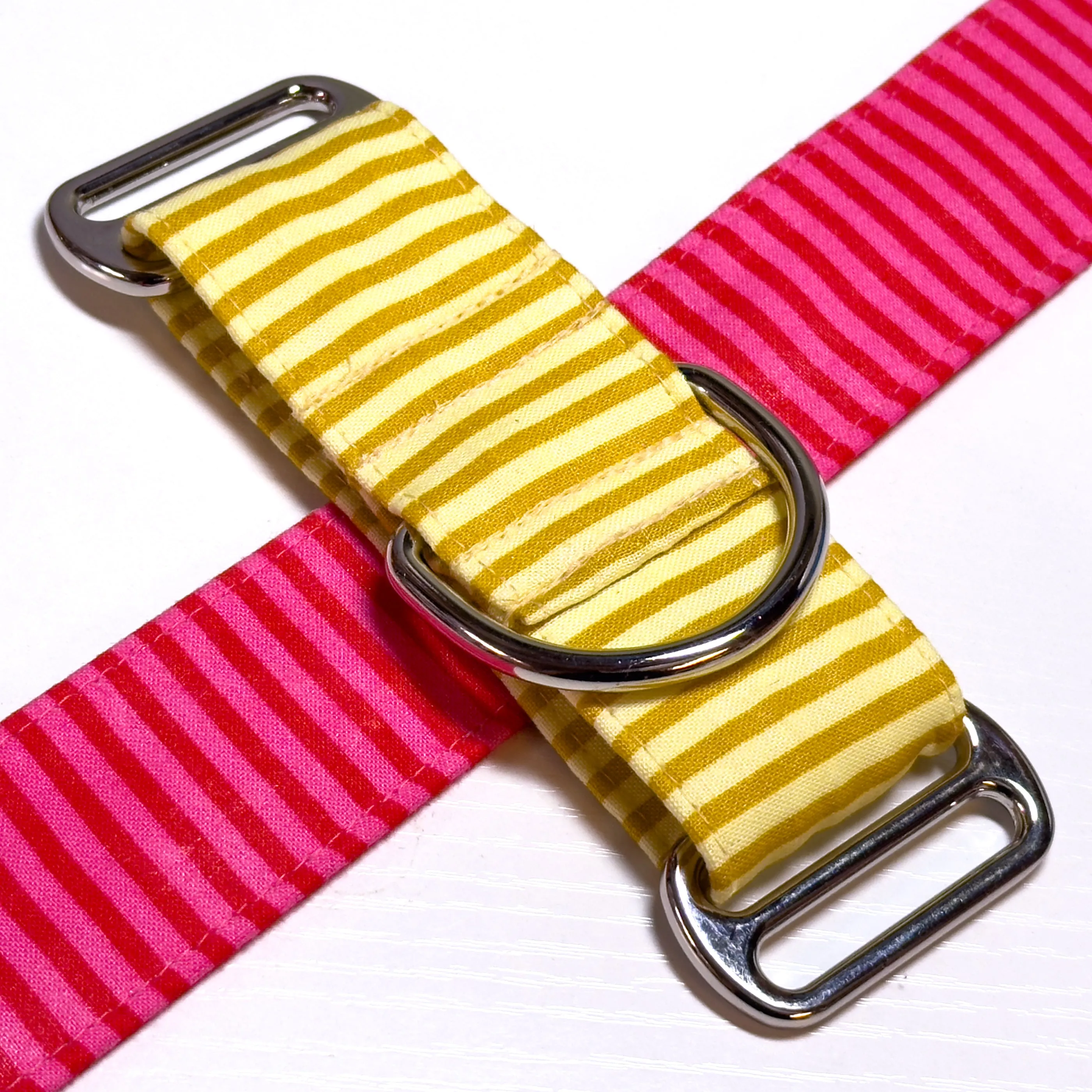 Design Your Collar - Spectrum Stripes Custom Martingale