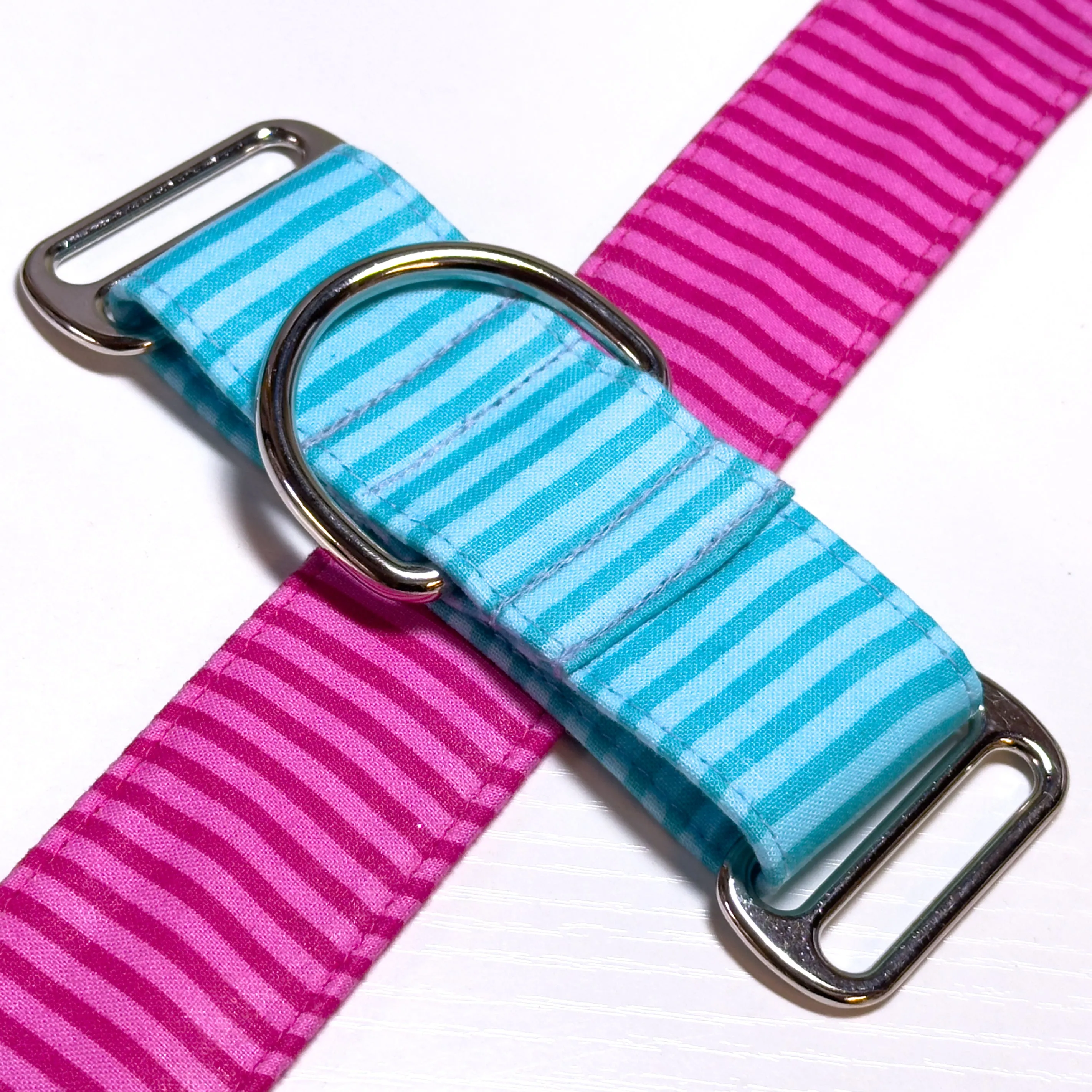 Design Your Collar - Spectrum Stripes Custom Martingale