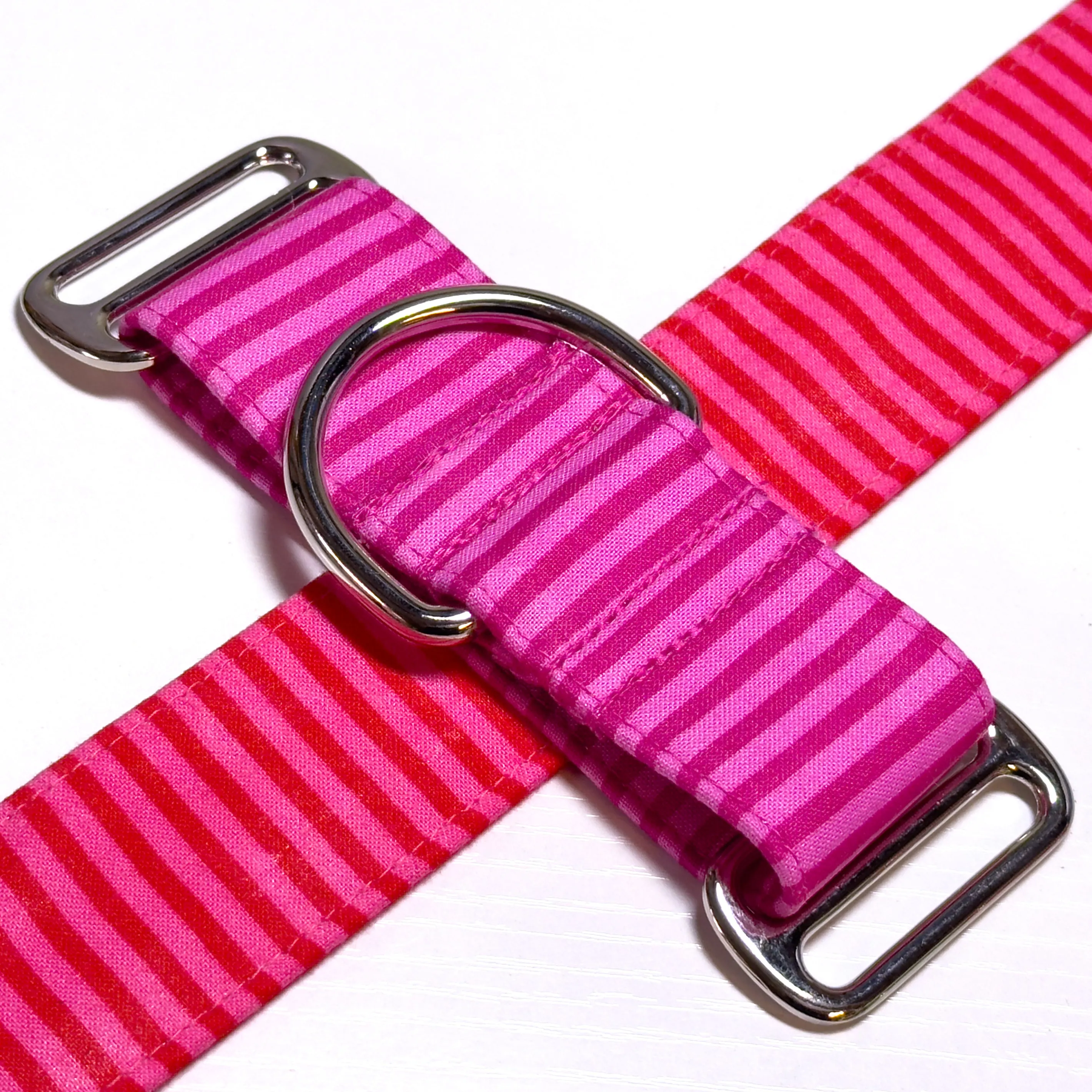 Design Your Collar - Spectrum Stripes Custom Martingale