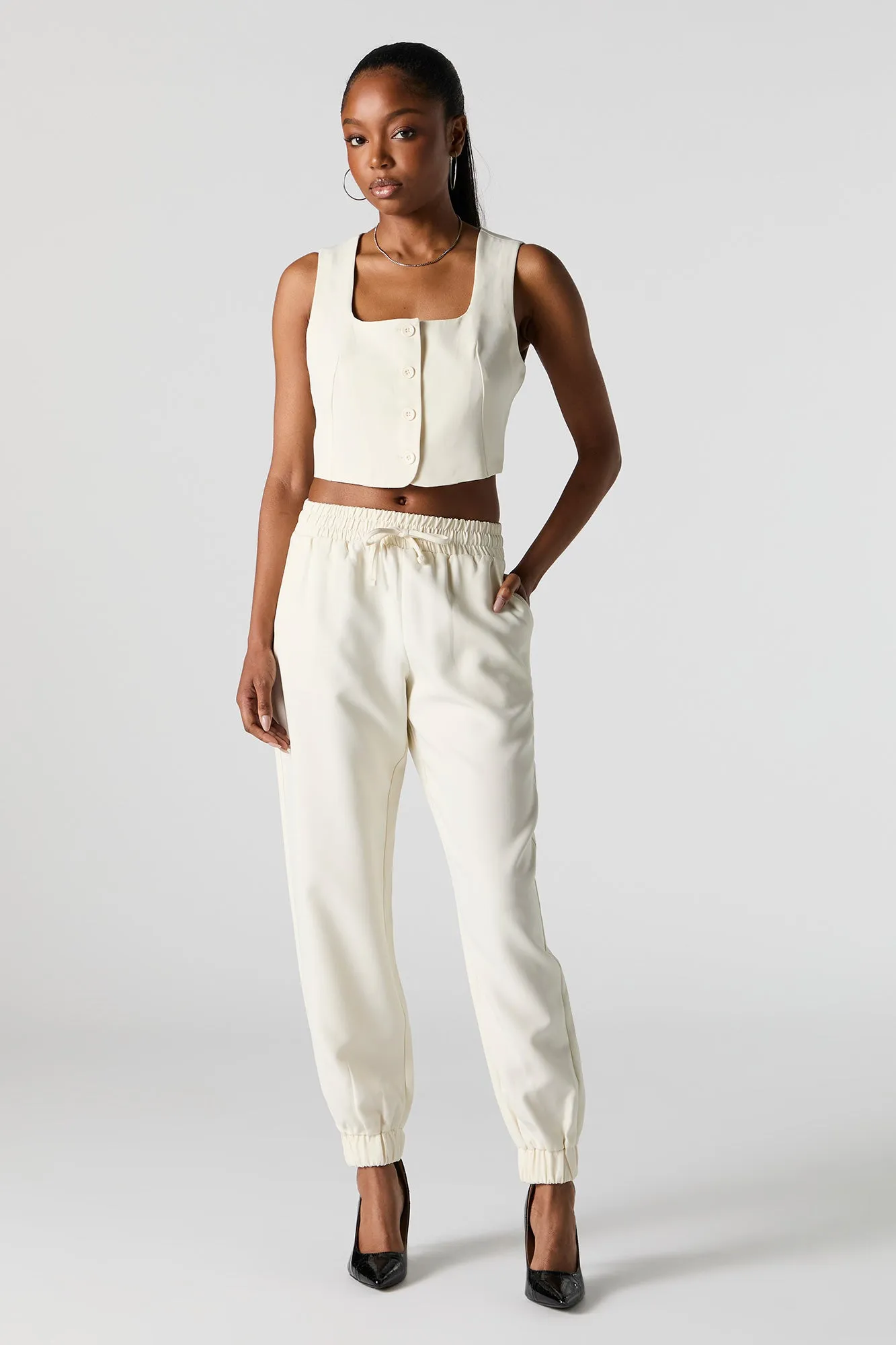 Drawstring Dress Pant