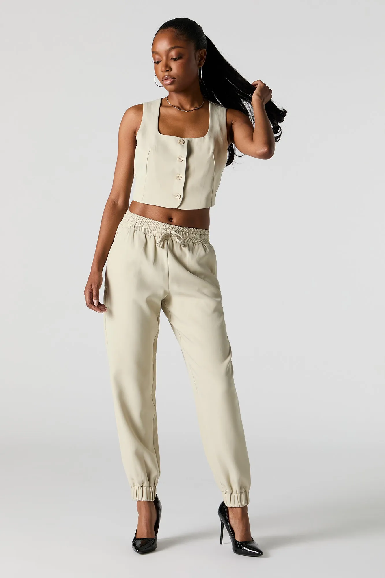 Drawstring Dress Pant