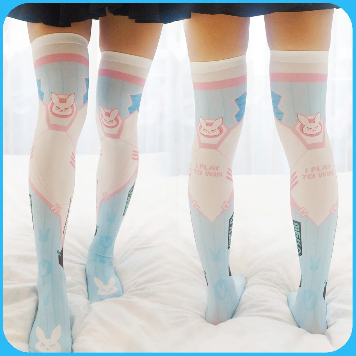 D.VA High Tights Socks SD00952