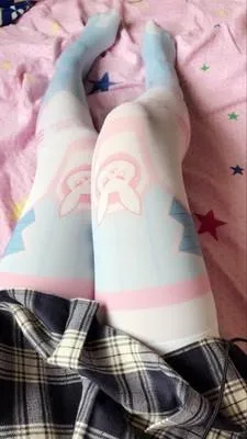 D.VA High Tights Socks SD00952