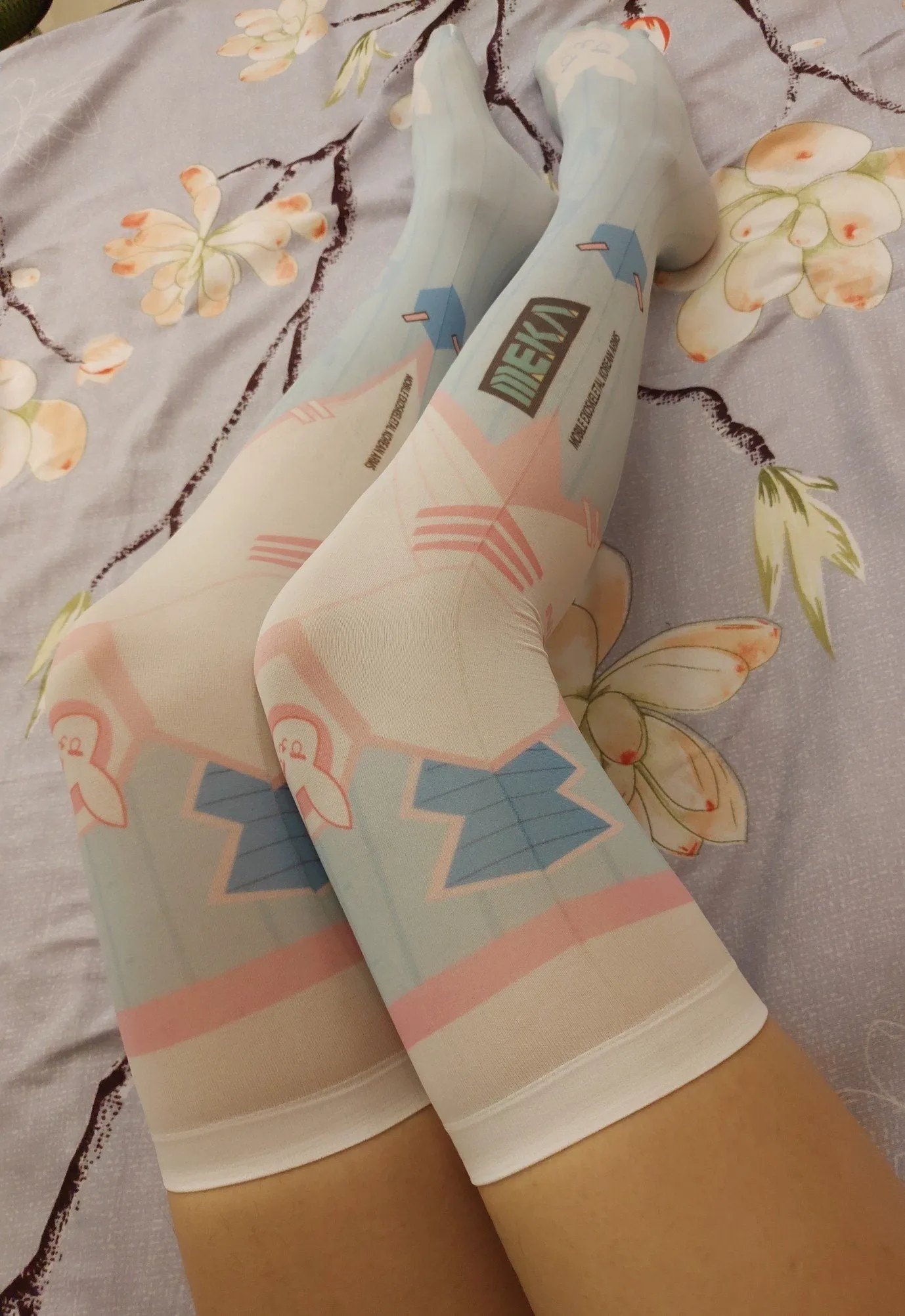 D.VA High Tights Socks SD00952