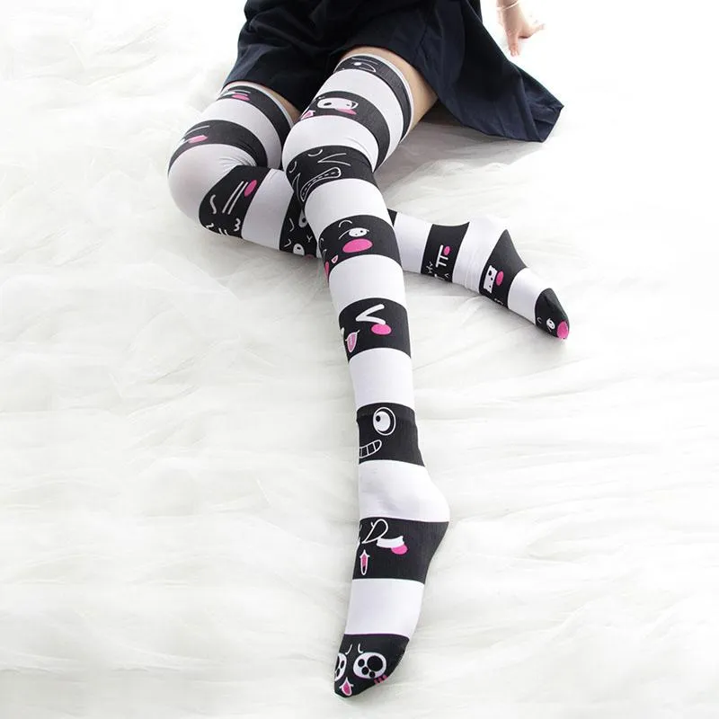 Emoticons Thigh High Tights SD01136