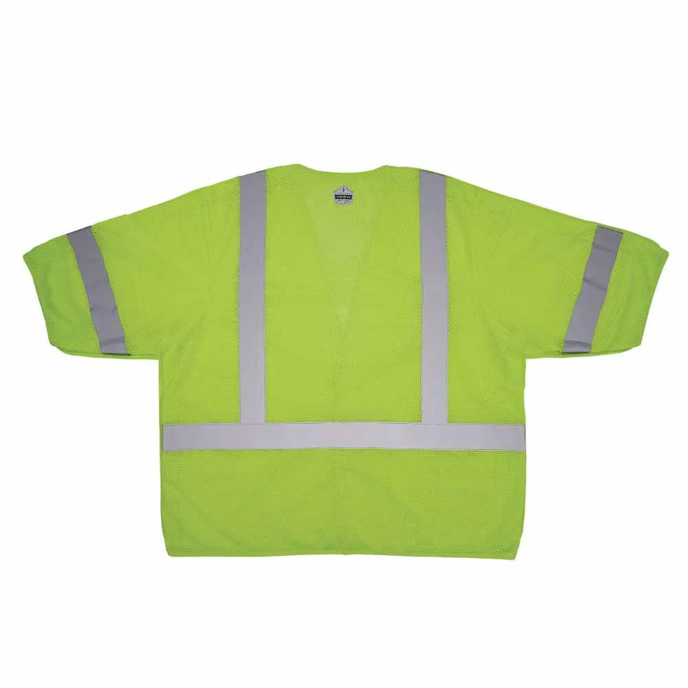 Ergodyne 23055 8315BA L/XL Lime Hi Vis Breakaway Safety Vest HL