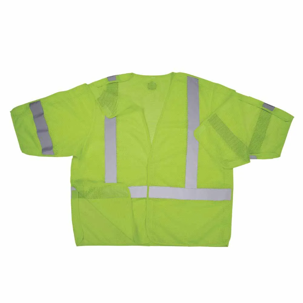 Ergodyne 23055 8315BA L/XL Lime Hi Vis Breakaway Safety Vest HL