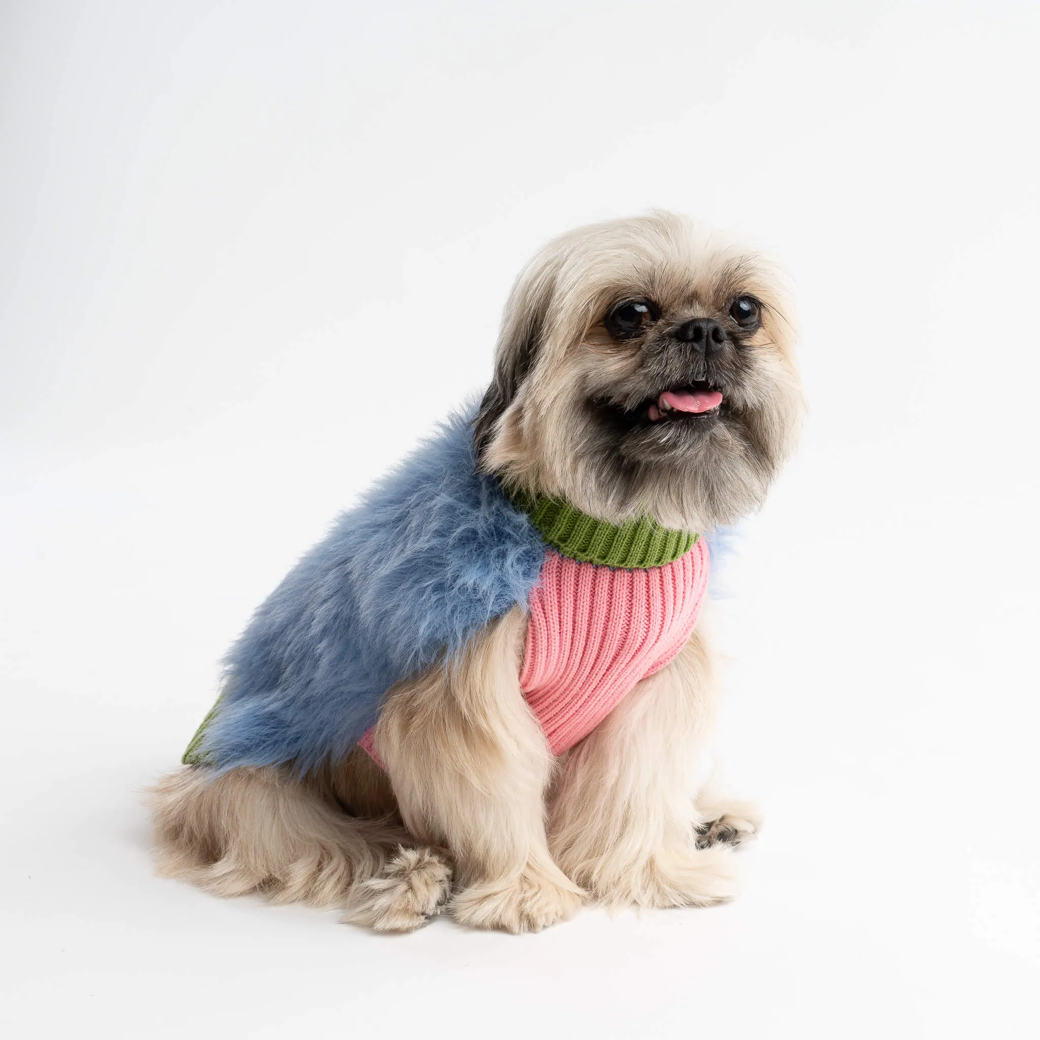 Faux Fur Dog Sweater