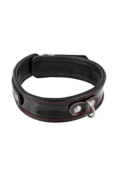 Fetish Tentation Premium Leather Black/Red