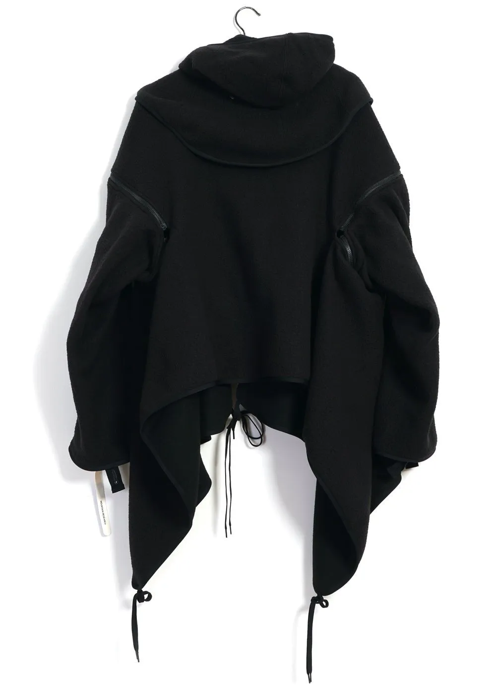 FOLKS PONCHO | Black