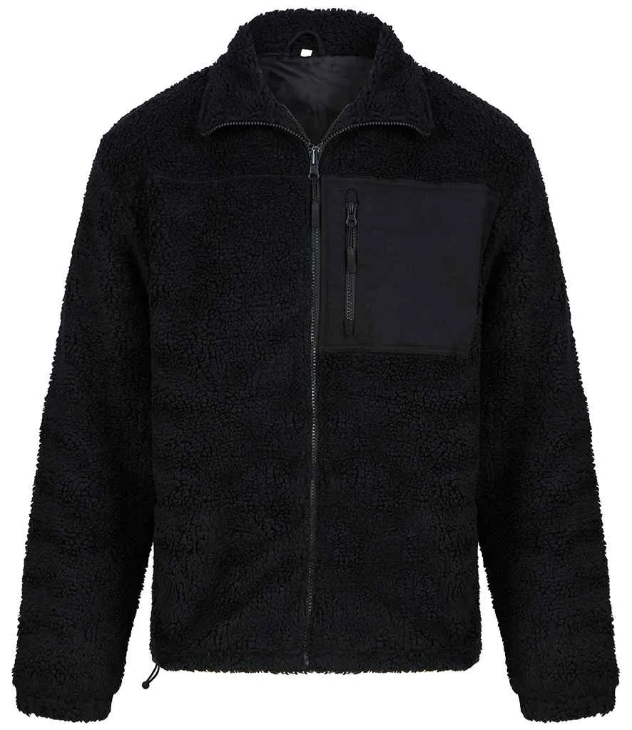 Front Row - Recycled Sherpa Fleece Jacket