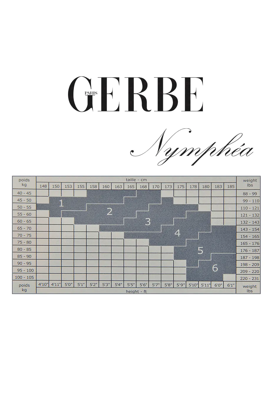 GERBE NYMPHEA Iridescent Finish Pourpre Tights