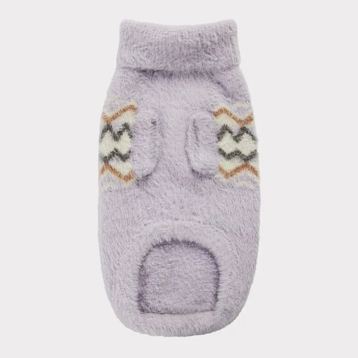 GF Pet Fuzzy Sweater - Lavender for Dogs