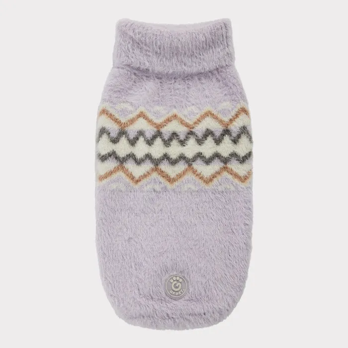 GF Pet Fuzzy Sweater - Lavender for Dogs